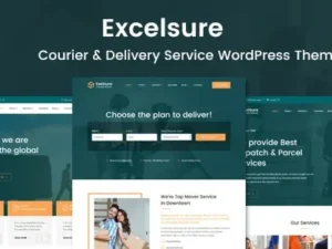 Excelsure – Courier Delivery WordPress Theme