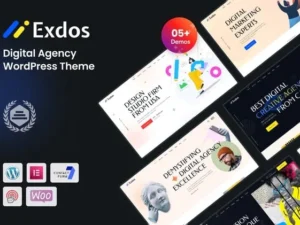 Exdos – Digital Agency WordPress Theme