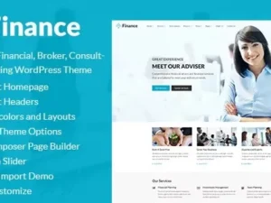 Finance – Consulting, Accounting WordPress Theme