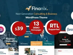 Finanix – Business WordPress Theme