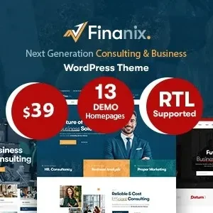 Finanix – Business WordPress Theme