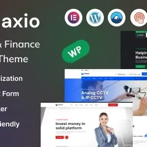 Finaxio – Consulting & Finance WordPress Theme