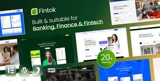 Fintok – Banking Finance & Fintech WordPress Theme