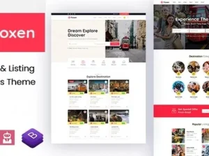 Fioxen – Directory Listing WordPress Theme