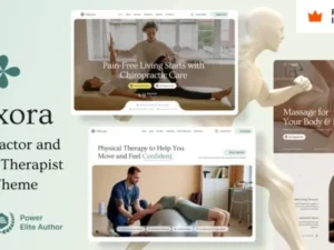 Flexora – Chiropractors Message and Physical Therapists WordPress Theme