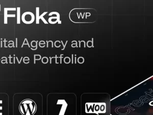 Floka – Digital Agency & Portfolio WordPress Theme