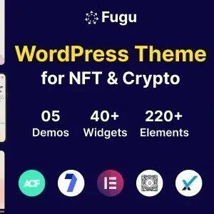 Fugu – NFT & Crypto WordPress Theme