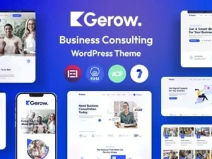 Gerow – Business Consulting WordPress Theme