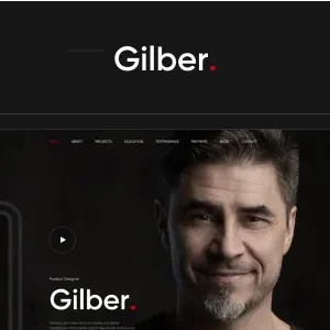 Gilber – Personal WordPress Theme