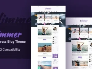 Glimmer – A Responsive WordPress Blog Theme