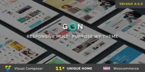 GON – Responsive Multi-Purpose WordPress Theme