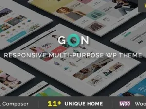 GON - Responsive Multi-Purpose WordPress Theme