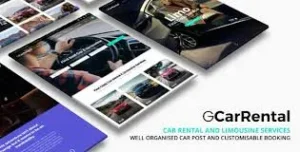 Grand Car Rental – Limousine Car Rental WordPress