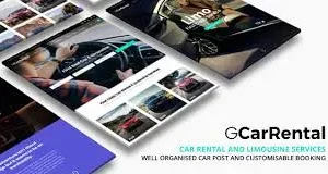 Grand Car Rental – Limousine Car Rental WordPress