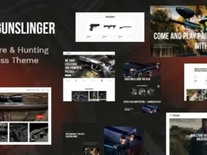 Gunslinger – Gun Store & Hunting WordPress Theme
