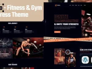 Gymfito – Fitness and Gym WordPress