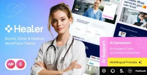 Healer – Doctor, Clinic & Medical WordPress Theme