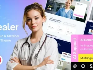 Healer – Doctor, Clinic & Medical WordPress Theme