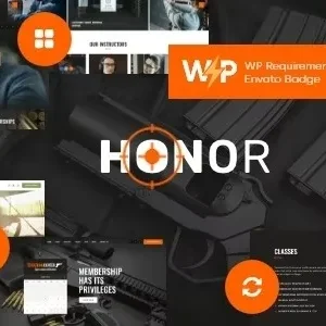 Honor – Shooting Club & Weapon Store WordPress Theme
