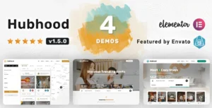 Hubhood Directory & Listing WordPress Theme