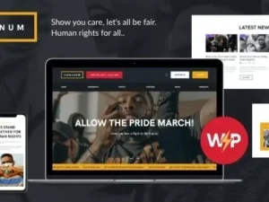 Humanum Human Rights WordPress Theme