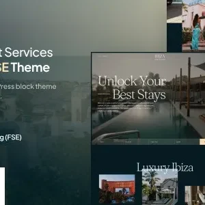 Ibiza – Luxury Hotel & Resort FSE WordPress Theme