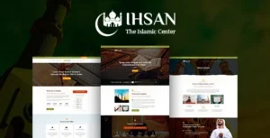 Ihsan – Islamic Prayer Center Theme
