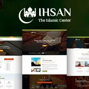 Ihsan – Islamic Prayer Center Theme