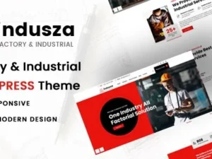 Indusza – Industrial & Factory WordPress