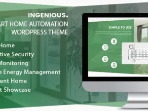 Ingenious – Smart Home Automation WordPress Theme