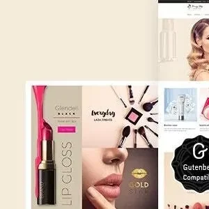 Iniya – Beauty Store, Cosmetic Theme