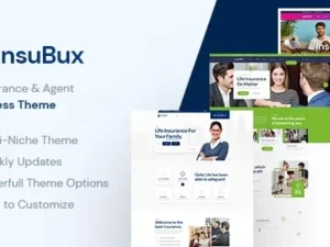 Insubux – Insurance Company WordPress Theme