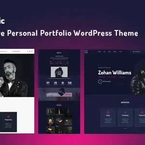 Intrinsic – Creative Personal Portfolio WordPress Themes