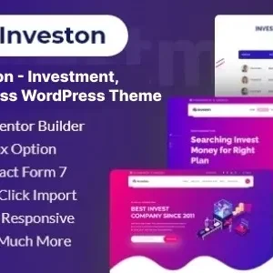 Investon – Investment, Business, Finance, Consult Agency WordPress Theme