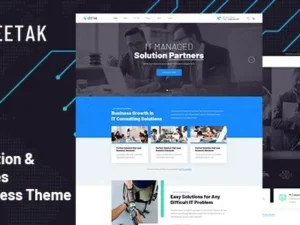 Izeetak – IT Solutions & Services WordPress Theme