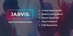Jarvis – Night Club, Concert, Festival WordPress Theme