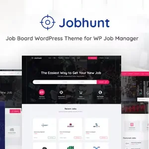 Jobhunt – Job Board WordPress theme for WP Job Manager