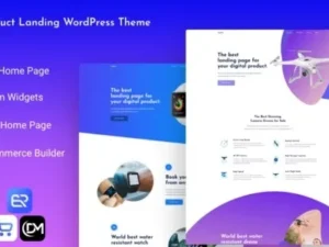 Jupi – Product Landing WordPress Theme