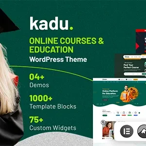 Kadu – Education WordPress Theme