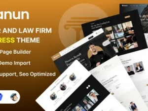 Kanun – Lawyer & Law Firm WordPress Theme