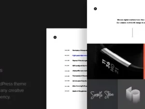 Kapena – Minimal Portfolio WordPress Theme