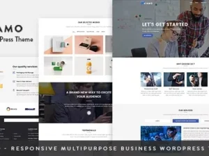 Kiamo – Responsive Business Service WordPress Theme