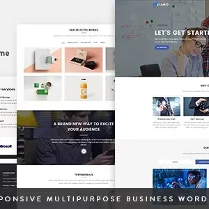 Kiamo – Responsive Business Service WordPress Theme