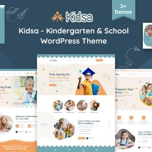 Kidsa Kindergarten & School WordPress Theme