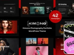 Kimono – Photography Portfolio WordPress Theme