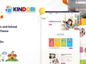 Kindori – School Kindergarten WordPress Theme