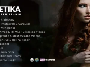 Kinetika Photography Theme for WordPress