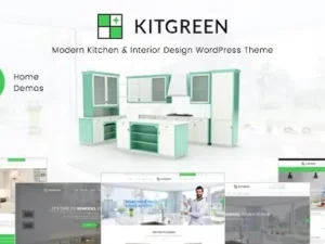 KitGreen – Interior and Kitchen Design WordPress Theme