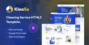 Kleaso – Cleaning Services WordPress Theme