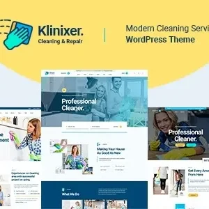 Klinixer – Cleaning Services WordPress Theme + RTL